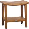 18" Sumba-Bjon Solid Top Teak Shower Bench view 1