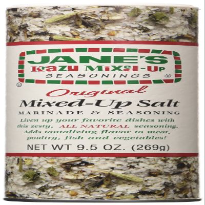 2 Pack of 2, Jane's Krazy Mixed-Up Original Salt Blend, 9.5 Ounce
