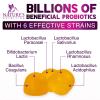 Probiotics for Digestive Health Gummies 5 Billion CFU - 6 Unique Strains for Daily Immune Support & Gut Health, Constipation, Gas & Bloating - Best Probiotic Supplement for Women & Men - 120 Gummies view 3