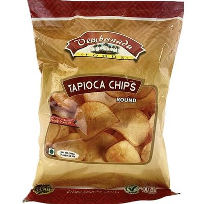 Kerala Tapioca Yucca Kappa Chips Indian Tea Snacks Crisp 200gms - Spicerange.com