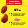 Vero Banda Fuego Mix Assorted Chili Lollipops, Artificially Flavored, Net Wt. 20.5 Ounces, 40 Count Bag view 4