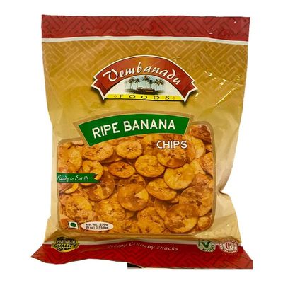 Ripe Banana Plantain Chips Indian Kerala Tea Snacks Crisp 250gms
