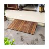BBZY Wooden Entry Ramp Portable Antiskid Wheelchair Ramp Lightweight Mobility Threshold Ramp 440lbs Capacity for Handicapped Eldery view 2