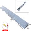 MOFOCO Wheelchair Ramps, Grey 2-7 cm High Threshold Steps Ramp Portable Lightweight Plastic Curb Ramps for Sidewalk Driveway Wheelchair Skateboard Motorcycle Scooter (Size : 100 * 15 * 7cm) view 2