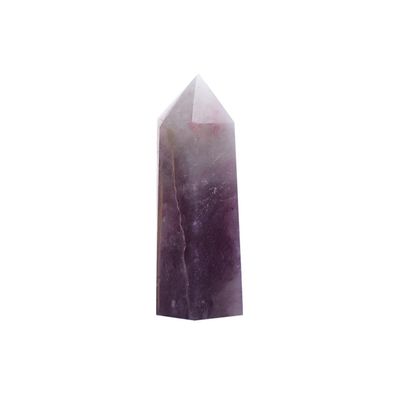 Natural Meditation Crystal 1 PCS 27 Color 35-45mm Column Natural Crystal Obelisk, for Home Decoration Crystal Stone (Color : Tourmaline, Size : 35-45mm)