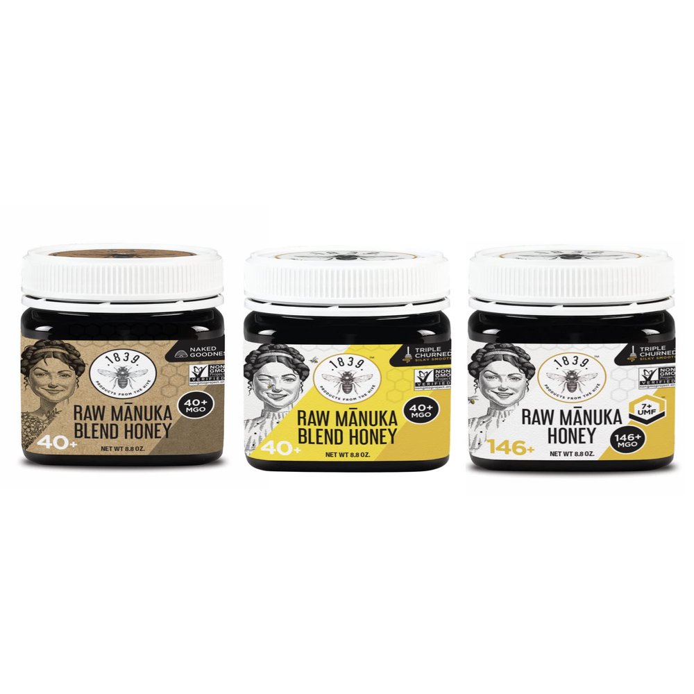 1839 Triple Churned Manuka Honey, Simple Indulgence, 3 Pack