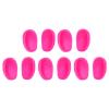 ANGGREK Silicone Ear Protectors, 10pcs Hair Dye Ear Cover Lightweight Ear Cover Protector Silicone Ear Protectors for Shower Salon Home
