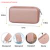Elonbo Diabetic Supplies Travel Case, Diabetic Supply Organizer Bag, Glucose Meter Storage Case, Insulin Pen Carrying Case for Glucose Monitor, Blood Sugar Test Strips, Lancets, Syringe, Rose Gold view 3