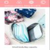 Adorable Pink Peri - Reusable Sanitary Napkin Pads Storage Bag Portable for Women Girls | Made of Nylon Water Resistance Reusable | Zero Waste Period (Girl) view 4