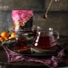 Gardenika Loose Leaf Tea Set, Herbal Caffeine-Free Set - Rooibos, Spearmint, Chamomile, Hibiscus, Tulsi, Turmeric, Ginger Teas  5 Pack Assortment (10 oz) view 4