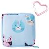 Adorable Pink Peri - Reusable Sanitary Napkin Pads Storage Bag Portable for Women Girls | Made of Nylon + Water Resistance + Reusable | Zero Waste Period (Cat 2) view 1