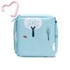 Adorable Pink Peri - Reusable Sanitary Napkin Pads Storage Bag Portable for Women Girls | Made of Nylon Water Resistance | Reusable | Zero Waste Period (Tree)