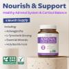 Adrenal Support & Cortisol Manager (Non-GMO) Powerful Adrenal Health with L-Tyrosine & Ashwagandha - Maintain Balanced Cortisol Levels & Stress Relief - Fatigue Supplement - 120 Capsules view 2