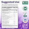 Adrenal Support & Cortisol Manager (Non-GMO) Powerful Adrenal Health with L-Tyrosine & Ashwagandha - Maintain Balanced Cortisol Levels & Stress Relief - Fatigue Supplement - 120 Capsules view 4