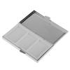 Abledance Travel Metal Pill Box Medicine Organizer Container Tray Box Case Storage 3 Slot, Silver, 60.0 grams, 2.1164 Ounce (167475) view 3