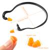 Banded Ear Plugs Band Earplugs Silicone Banded Hearing Protection and Replacement Earplugs Inner-Aural Ear Plugs for Sleeping, Shooting, Travel and Construction Work (30 Pairs) view 3