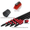 Niczu Window Glass Cleaner Pole Kit, Photovoltaic and Solar Panels Cleaning Brush Equipment with Water Fed Pole and Hose,5.4M/18FT view 3
