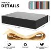 MOZRRO Gift Box 11.5 x 8.2 x 2.3 In Gift Boxes for Presents Magnetic Closure, Gift Boxes with Lids for Presents Birthday Luxury Jewelry T-shirts Gloves Scarves Books Clothes Candy, Gift Wrap - Black view 2
