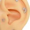 1 Pc Silicone Ear Model Reused Ear Displays Mould Used for Acupuncture Practice Training, Earrings, Headset Display Props(Color:Right Ear) view 3
