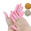 ARTIBETTER 600pcs Disposable Latex Covers Finger Protective Sleeves for Painting Medical Nail Art and Electronics Flexible and Stretchy Finger Accessories view 3