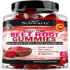 Sugar Free Beet Root Gummies - Nitric Oxide Gummies Infused with Coconut Oil for Highest Absorption - Supports Energy & Whole Body Health - Delicious Strawberry Flavor - 60 Count (30 Day Supply) view 1