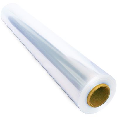 FIESTA WRAPS Clear Cellophane Wrap Roll (16 in x 220 ft) - Cellophane Roll - Clear Wrapping Paper to Wrap Gift Baskets - Gift Basket Wrapping Supplies - Papel Celofan