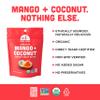 Mavuno Harvest Organic Fruit Snacks - Chewy Fruit Bites - Healthy Food for Kids & Adults - Ethically Sourced, Non-GMO, No Preservatives - Mango & Coconut - 1.94-oz. Snack Packs, Pack of 3 view 3