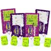 Sweetzo Halloween 2025 Marshmallow Candies, Monster and Ghost Shaped Marshmallows for Cupcake and Dessert Topping (Pack of 4) view 1
