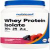 Nutricost Whey Protein Isolate (Strawberry Acai, 2 Pounds) view 1