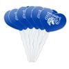 Fayetteville State Primary Logo Heart Love Cupcake Picks Toppers Decoration Set of 6 view 1