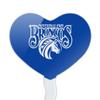 Fayetteville State Primary Logo Heart Love Cupcake Picks Toppers Decoration Set of 6 view 2