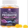 Probiotic Gummies 5 Billion CFU - Top 6 Pro Biotic Strains - Daily Probiotic Gummy Supplement for Women, Men & Teens - Natural Digestive Health, Good Gut & Immune Support - Orange Flavor - 60 Count view 1