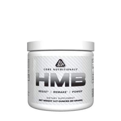 Core Nutritionals HMB (Beta-Hydroxy Beta-Methylbutyrate) | Recovery Support | Increase Power Output & Reduce Muscle Breakdown | 90 Servings (Unflavored)