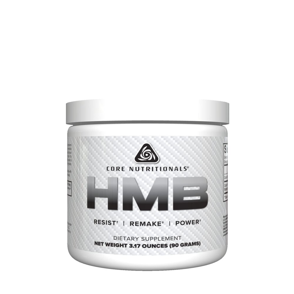 Core Nutritionals HMB (Beta-Hydroxy Beta-Methylbutyrate) | Recovery Support | Increase Power Output & Reduce Muscle Breakdown | 90 Servings (Unflavored)