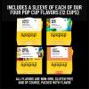 Opopop Gourmet Popcorn Gift Set - Variety 12-Pack Microwave Popcorn Kit, Collapsible Silicone Popcorn Popper, Gift Ready Packaging, Gluten Free Snacks Variety Pack, BPA-Free and Dishwasher Safe view 4