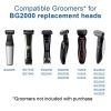 BG2000 Replacement Head for Philips norelco bodygroom 7000 - Compatible with BG7030, BG7040 (Series 7000) and BG5025 (Series 5000), 2-Piece Pack view 2
