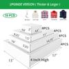 16 White Gift Wrap Boxes Bulk with Lids for Wrapping Extra Large Clothes and 80 Count Christmas Tag Stickers(Assorted size for Shirts, Robes, Coats, Sweaters, clothing and xmas Holiday Present) view 3