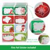 Party Funny 18 White large Gift Wrap Boxes bulk with Lids and 80 Count Foil Christmas Tag Stickers for wrapping Clothes (Robes, Sweaters, Coats, Shirts) and Xmas Holiday Present view 4