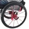 1 Pair Silicone Wheelchair Push Rim Covers, Non-Slip Wear-Resistant Hand Push Cover, Wheelchair Rim Grips (Black, 24in) view 1