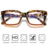 aisswzber Blue Light Blocking Glasses,Computer Reading/Gaming/TV/Phones Glasses for Women Men Thick Square Frame view 3