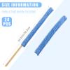 Honeydak 24 Pieces Microfiber Detail Duster Sticks Mini Duster Crevice Cleaning Tool Car Air Vent Cleaner Fan Cleaning Brush for Home Air Vent Window The Smallest Spaces view 2