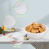 150 PCS Eco-Friendly Sugarcane Bowls - 12 oz Heavy-Duty Disposable Paper Bowls - 100% Compostable and Biodegradable for Hot or Cold Food, Snacks, Salads, Soup view 3