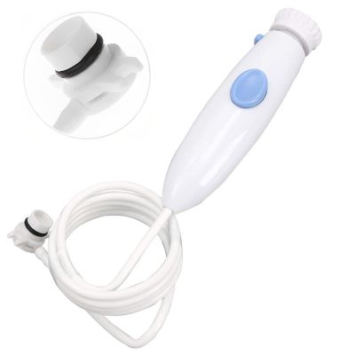 IIYL Oral Hygiene Accessories Water Hose Plastic Handle Compatible for Waterpik Oral Irrigator Wp-100 WP-900, Pack of 1 Handle/Hose (Pause Button)