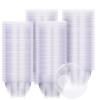 Potchen 300 Packs 8.5 oz Clear Plastic Bowls Disposable Plastic Bowls for Parties Weddings Serving Container for Candy, Soup, Dessert, Salsa, Ice Cream, Popcorn, Chip view 1
