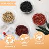 Potchen 300 Packs 8.5 oz Clear Plastic Bowls Disposable Plastic Bowls for Parties Weddings Serving Container for Candy, Soup, Dessert, Salsa, Ice Cream, Popcorn, Chip view 4
