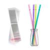 Dakoufish Straws Carrying bags,Long Self Sealing Cellophane Bags 1x11 Inches 100 Pcs,Clear OPP Poly Bag view 1