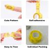 6 Rolls Self Adhesive Bandage Wrap Tape Self Adherent Vet Wrap Tattoo Grip Tape Elastic Cohesive Bandage for Athletic Sports, Finger Wrist view 2