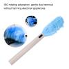 Electrostatic Adsorption Microfiber Duster with Fine And Soft Bristles,Electric Dust Duster, Effectively Clean The Gaps And Corners, Not Easy To Fall Off, Electric Dust Duster, Electrostatic Ads view 3