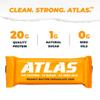 Atlas Protein Bar, 20g Protein, 1g Sugar, Clean Ingredients, Gluten Free Whey Variety, 36 Count view 2