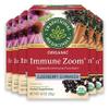 Traditional Medicinals Tea, Organic Immune Zoom Elderberry Echinacea - Supports Immune Function - Kosher, Non-GMO, Caffeine-Free, Compostable - 48 Tea Bags view 1